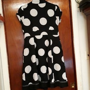 Cato Dresses - Catos black dress with white polka dots 16 Cato Dresses - Catos black dress with white polka dots 16